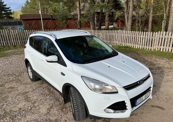 Ford Kuga cena 44900 przebieg: 150890, rok produkcji 2013 z Białystok małe 667